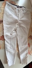 Herren Turnierreithose weiß In Größe 58