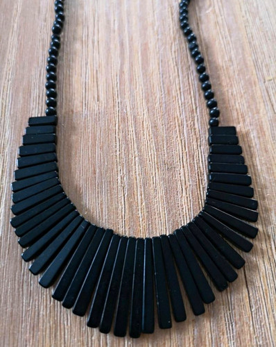 Statement halskette schwarz - statement,
