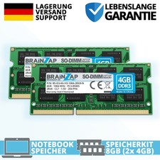 8GB DDR3 RAM SODIMM 1066 MHz