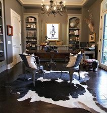 ECHTER 100% KUHFELL TEPPICH