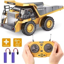 Ferngesteuerter Muldenkipper 9 Kanal RC LKW Transport Spielzeug Baufahrzeug