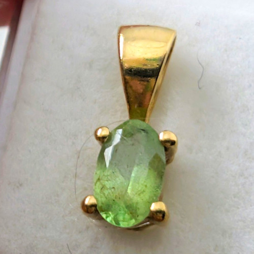 Vintage ovaler tsavorit - vintage,
