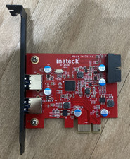 Inateck USB 3.0 PCIe Karte | Stromversorgung über PCI-E | Perfekt für Hackintosh