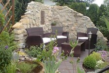 Sandstein Mauersteine 1 Tonne unregelm Sandsteinmauer Trockenmauer Natursteine