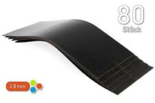 80 Bitumen 250 x 100 x 2,8mm Bitumenmatten 2m² Anti Dröhn KÖRPERSCHALL -B2835