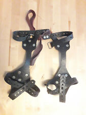 Vintage Eis Spikes Gummi mit Spikes Schneeschuhe Gummiüberzieher Eisschuhe 