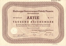 Harburger Gummiwaren-Fabrik Phoenix AG 1942  Harburg-Wilhelmsburg