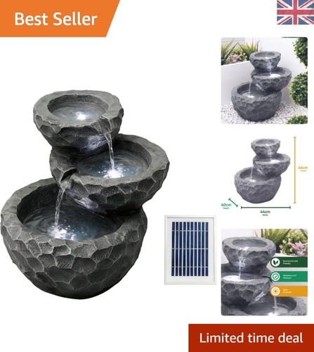 Solarbetriebener dreistufiger