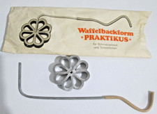 DDR Original mit Ovp "Waffelbackform"Praktikus"mit Rezept,Anleitung