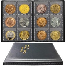 Münzsammlung Album - Schwarz