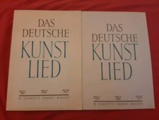 Das Deutsche Kunstlied Heft 1