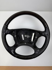 Mercedes W211 E Klasse W219 CLS Leder Lenkrad Schwarz Holz A2194602103