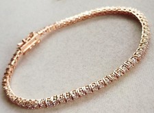 Silber 925 Armband 585 Rotgold