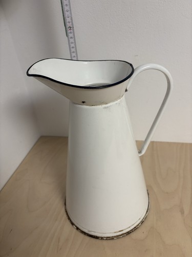 Emaille karaffe wasserkaraffe - emaille,