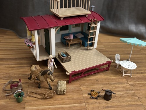 Schleich horse club wohnwagen - horse,
