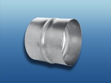 Wickelfalz Verbinder Rundrohr