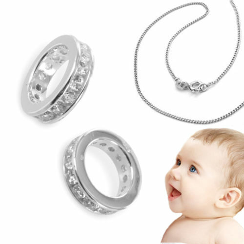 Taufkette baby taufe zirkonia - baby,