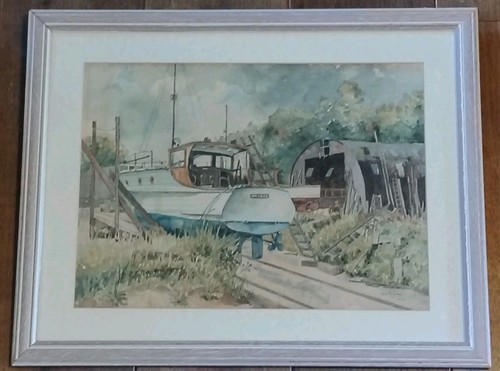 Original vintage aquarell - vintage,