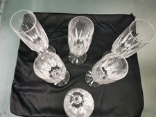 Kristallgläser 6 Sektspitze