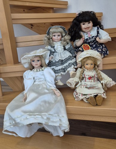 Vintage porzellan puppen - vintage,