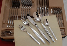 WMF PALMA Cromargan Besteck 6 Personen 30 Teile  (Alte Version)  Neuwertig