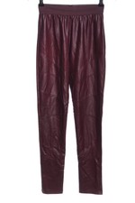 AMISU Jeggings Damen Hose Gr. DE 38 rot schlichter Stil