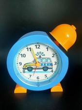 Polizeiwecker TFA 60.1011.06 Kinderwecker analog Quarzuhr Wecker Polizei Sirene