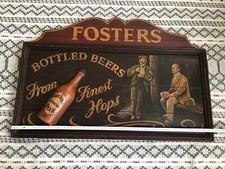 Kneipen Dekoration, Holzschild, Bierwerbung,