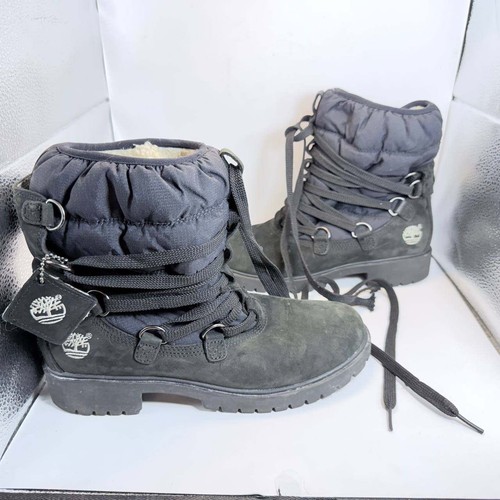 Timberland mukluk black nubuck - mukluk,