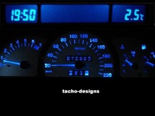 Blaues MID/TID Display Opel