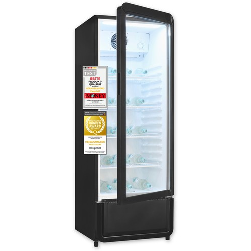 Exquisit glastürkühlschrank - exquisit,