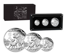 Lunar Serie III Ochse - 3-Coin