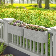 Outsunny 2er Set Blumentopf