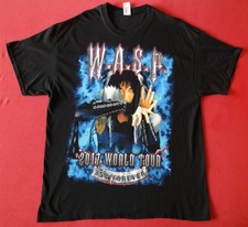 Shirt W.A.S.P. - 2017 World Tour + Gr. XL  (Wasp Running Wild Saxon Motley Crue)