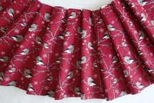 Weihnachtsgardine Dompfaff Küchen Fenster Kurz Gardine Bistrogardine Weihnachten