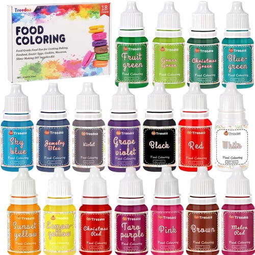 Lebensmittelfarben set 18 - set,,