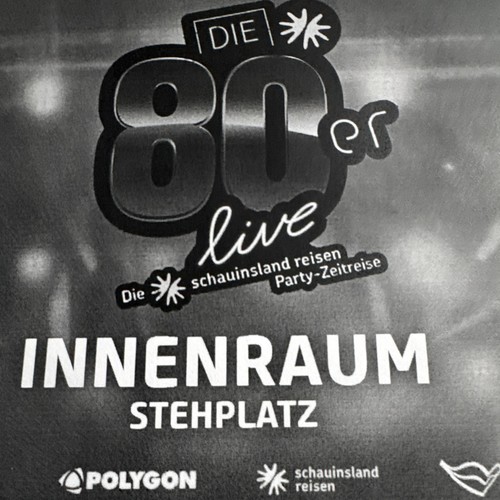 Die 80er live ticket - live,