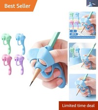 Schreibhilfe Kinder Bleistift Stift Halter 5 Punkt Ergonomisch Haltungsfehler