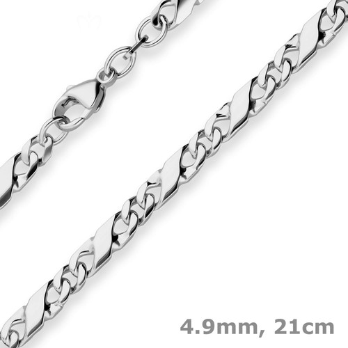 9mm armband dollarkette - 4,9mm,
