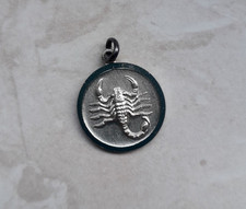 Halskettenanhänger " Skorpion ", Silber