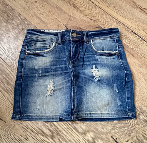 Only damen denim minirock blau - only,