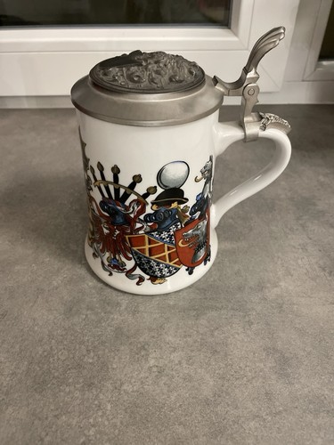 Wmf bierkrug mit zinndeckel - wmf,