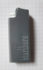 Marlboro Hülle mit Bic Feuerzeug  in Silber/Grau   Neu siehe Fotos