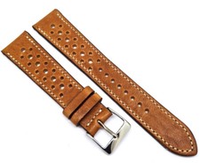 Uhrenarmband Horween Dublin Rally Racing Vintage 18,19, 20mm braun   / 134