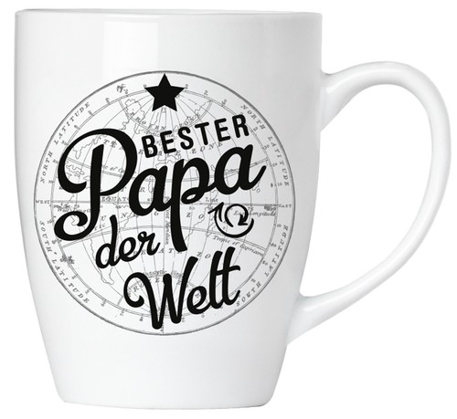 Kaffeebecher bester papa der - papa,
