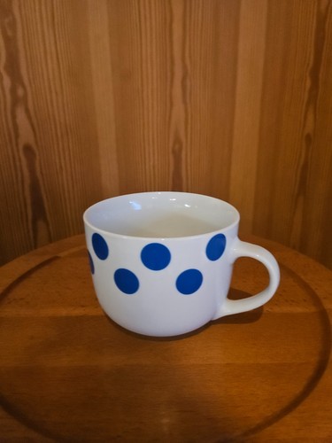 Kaffeetasse pot weiß blau - kaffeetasse-pot,, weiß-blau