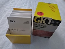 Lernkarten GK1 Physiologie Schwarze Reihe von Thieme für's Medizinstudium