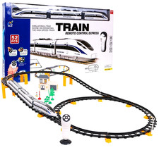 Eisenbahn Set mit Zug Schienen