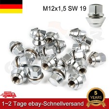 20x Radmuttern Kegelbund Mutter Mondeo SW 19 M12x1,5 für Ford Alufelgen Fiesta
