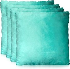 4er Set Dekokissen Samt Kissen